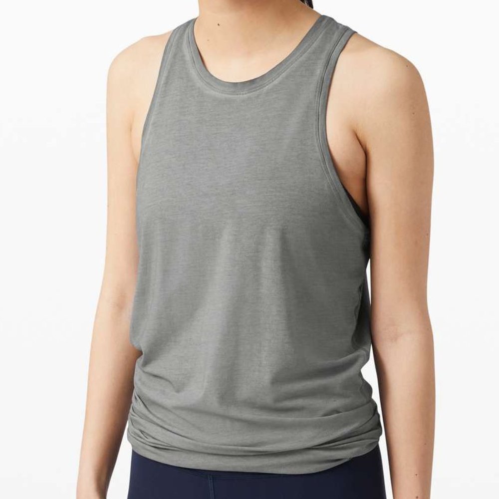 Lululemon All Tied Up Tank Fade Grey NWT Size 6